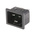 Schurter C20 Snap-In IEC Connector Male, 20A, 250 V