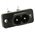 Schurter C8 Panel Mount IEC Connector Male, 2.5A, 250 V
