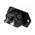 Schurter C14 Panel Mount IEC Connector Male, 15A, 250 V