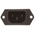 Schurter C14 Panel Mount IEC Connector Male, 10A, 250 V