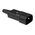 Schurter C14 Cable Mount IEC Connector Male, 10A, 250 V