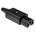 Schurter C15 Cable Mount IEC Connector Socket, 10A, 250 V
