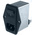 Schaffner 7.2A, 250 V ac Male Flange Mount IEC Inlet Filter 2 Pole FN283-6-06, Faston 1 Fuse