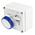 Scame Right Angle Switchable IP66, IP67 Industrial Interlock Socket 2P+E, Earthing Position 6h, 16A, 250 V