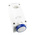 Scame Switchable IP67 Industrial Interlock Socket 2P+E, Earthing Position 6h, 16A, 250 V