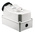 MENNEKES Switchable IP67 Industrial Interlock Socket 3PN+E, Earthing Position 6h, 63A, 400 V