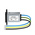 EPCOS 8A, 250 V ac/dc Male Panel Mount IEC Inlet Filter B84771A0008L000, Wire