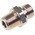 Parker Hydraulic Straight Threaded Adapter 6-6F3MK4S, Connector A G 3/8 Male, Connector B R 3/8 Male
