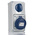 RS PRO IP67 Blue Wall Mount 2P + E Vertical Industrial Power Socket, Rated At 16A, 230 V