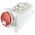 MENNEKES Switchable IP44 Industrial Interlock Socket 3PN+E, Earthing Position 6h, 32A, 400 V