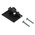 Rema Black Chassis Mount 2P Industrial Power Plug, Rated At 160A, 150 V