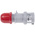 Scame IP44 Red Cable Mount 3P + N + E Industrial Power Plug, Rated At 16A, 415 V