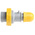 Scame IP66, IP67 Yellow Cable Mount 2P + E Industrial Power Plug, Rated At 16A, 110 V