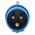 Legrand, P17 Tempra Pro IP44 Blue Cable Mount 2P + E Industrial Power Plug, Rated At 16A, 230 V