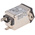 TE Connectivity 10A, 250 V ac Male Flange Mount IEC Filter 3-1609115-3, Spade 2 Fuse