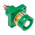 ITT Cannon, Veam Powerlock Panel Mount Industrial Power Plug, Rated At 400A, 1.0 kV