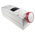 Scame, ADVANCE 2 IP67 Yellow Wall Mount 3P + N + E RCD Industrial Power Connector Socket, Rated At 32A, 415 V