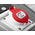 Scame, DOMINO IP44 Red Wall Mount 3P + N + E RCD Industrial Power Connector Socket, Rated At 32A, 415 V
