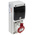 Scame, DOMINO IP44 Red Wall Mount 3P + N + E RCD Industrial Power Connector Socket, Rated At 32A, 415 V