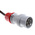 Scame, Block 3 IP44 Red Wall Mount 3P + N + E RCD Industrial Power Connector Socket, Rated At 16A, 415 V