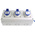 Scame IP44 Blue Surface Mount Socket, Rated At 16A, 200 → 250 V