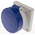 Scame Grey Socket, Rated At 16A, 200 → 250 V