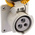 Scame Grey Socket, Rated At 16A, 100 → 130 V