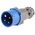 Legrand, HYPRA IP44 Blue Cable Mount 3P + E Industrial Power Plug, Rated At 16A, 230 V