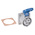MENNEKES IP44 Blue Panel Mount 3P Industrial Power Socket, Rated At 16A, 230 V