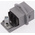Hirschmann, ST IP54 Grey Panel Mount 3P Industrial Power Socket, Rated At 16A, 250 V, 400 V
