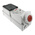 MENNEKES IP67 Red, White Wall Mount, Rated At 16A, 400 V