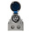MENNEKES IP67 Blue Wall Mount 3P 25 ° Industrial Power Socket, Rated At 16A, 230 V