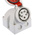 MENNEKES IP67 Red Wall Mount 3P + N + E 25 ° Industrial Power Socket, Rated At 16A, 400 V