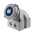 MENNEKES IP67 Blue Wall Mount 3P 25 ° Industrial Power Socket, Rated At 32A, 230 V