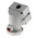 MENNEKES IP67 Red Wall Mount 3P + N + E 25 ° Industrial Power Socket, Rated At 32A, 400 V