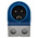 MENNEKES IP44 Blue Wall Mount 3P 25 ° Industrial Power Plug, Rated At 32A, 230 V