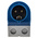 MENNEKES IP44 Blue Wall Mount 3P 25 ° Industrial Power Plug, Rated At 32A, 230 V