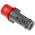 Legrand, HYPRA IP44 Red Cable Mount 3P + E Industrial Power Plug, Rated At 32A, 415 V