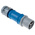 MENNEKES, PowerTOP IP44 Blue Cable Mount 3P Industrial Power Plug, Rated At 16A, 230 V