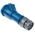 MENNEKES, PowerTOP IP44 Blue Cable Mount 3P Industrial Power Socket, Rated At 16A, 230 V