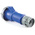 MENNEKES, PowerTOP IP67 Blue Cable Mount 3P Industrial Power Socket, Rated At 32A, 230 V