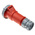 MENNEKES, PowerTOP IP67 Red Cable Mount 3P + N + E Industrial Power Socket, Rated At 16A, 400 V