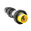 Eaton, Eaton Crouse-Hinds IP66 Yellow Cable Mount 2P + E Power Connector Plug ATEX, Rated At 16A, 120 V