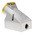 MENNEKES IP44 Yellow Wall Mount 3P Right Angle Socket, Rated At 16A, 110 V