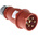 MENNEKES, AM-TOP IP44 Red Cable Mount 3P + N + E Industrial Power Plug, Rated At 16A, 400 V
