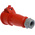 MENNEKES, AM-TOP IP44 Red Cable Mount 3P + N + E Industrial Power Socket, Rated At 16A, 400 V