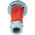 MENNEKES, AM-TOP IP67 Red Cable Mount 4P Industrial Power Plug, Rated At 16A, 400 V
