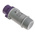 Scame IP44 Purple Cable Mount 3P Industrial Power Plug, Rated At 16A, 20 → 25 V