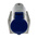 Scame IP44 Blue Wall Mount 2P + E Right Angle Industrial Power Socket, Rated At 16A, 230 V