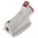 Scame IP44 Red Wall Mount 3P + E Right Angle Industrial Power Socket, Rated At 16A, 415 V
